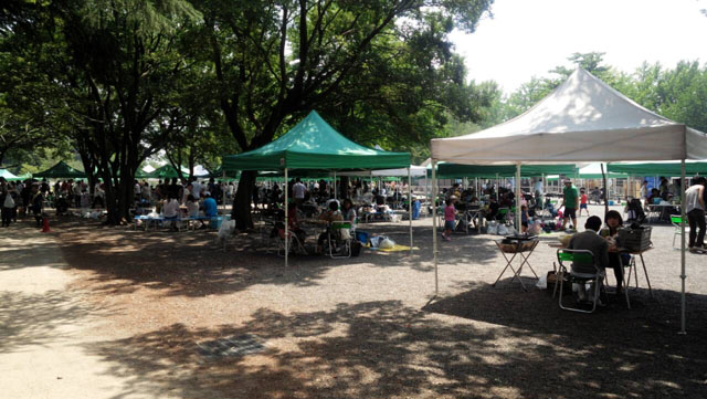 昭和記念公園バーベキュー場